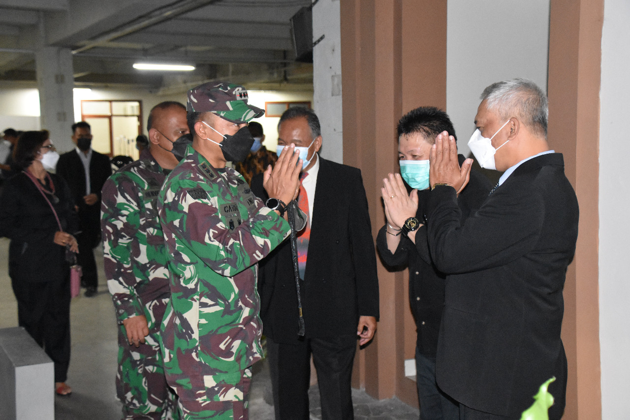 Danrem Hadiri Pelantikan Pengurus Badan Kerjasama Gereja-Gereja Salatiga (BKGS) Periode 2021-2026